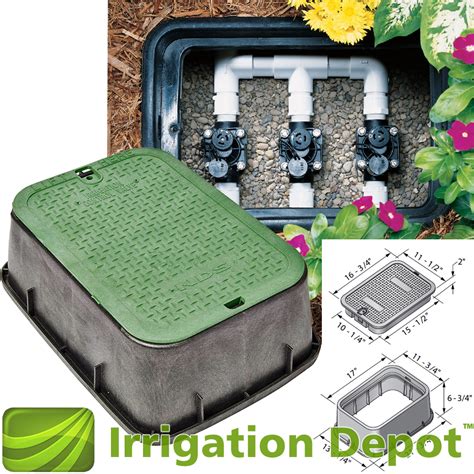 sprinkler system junction box full of sand|valve box covers for irrigation.